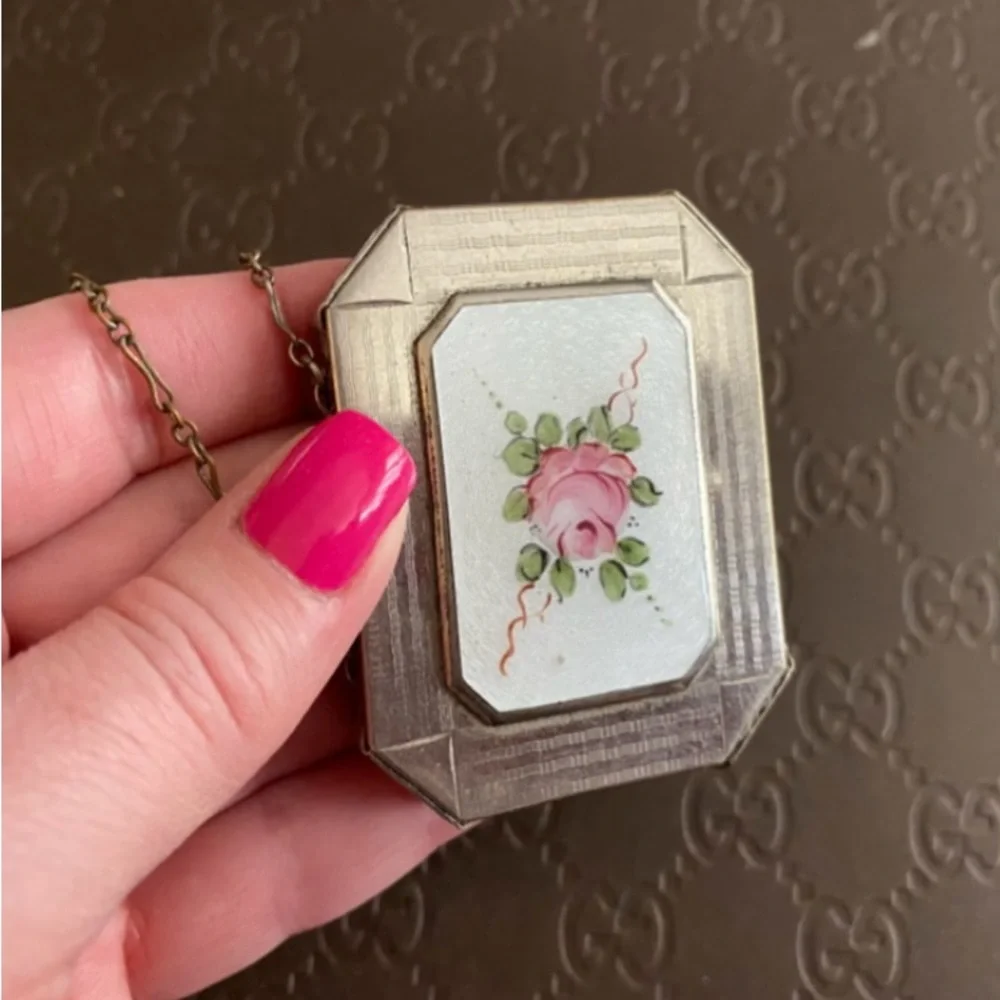 Art Deco Vintage Flapper Dance Makeup Cosmetics Compact 🌸💃🏻
